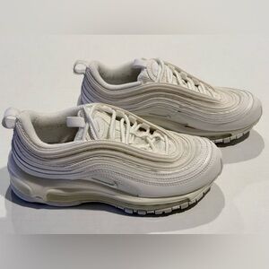Nike Air Max 97 Pure Platinum White Women’s Size 6  921733-100